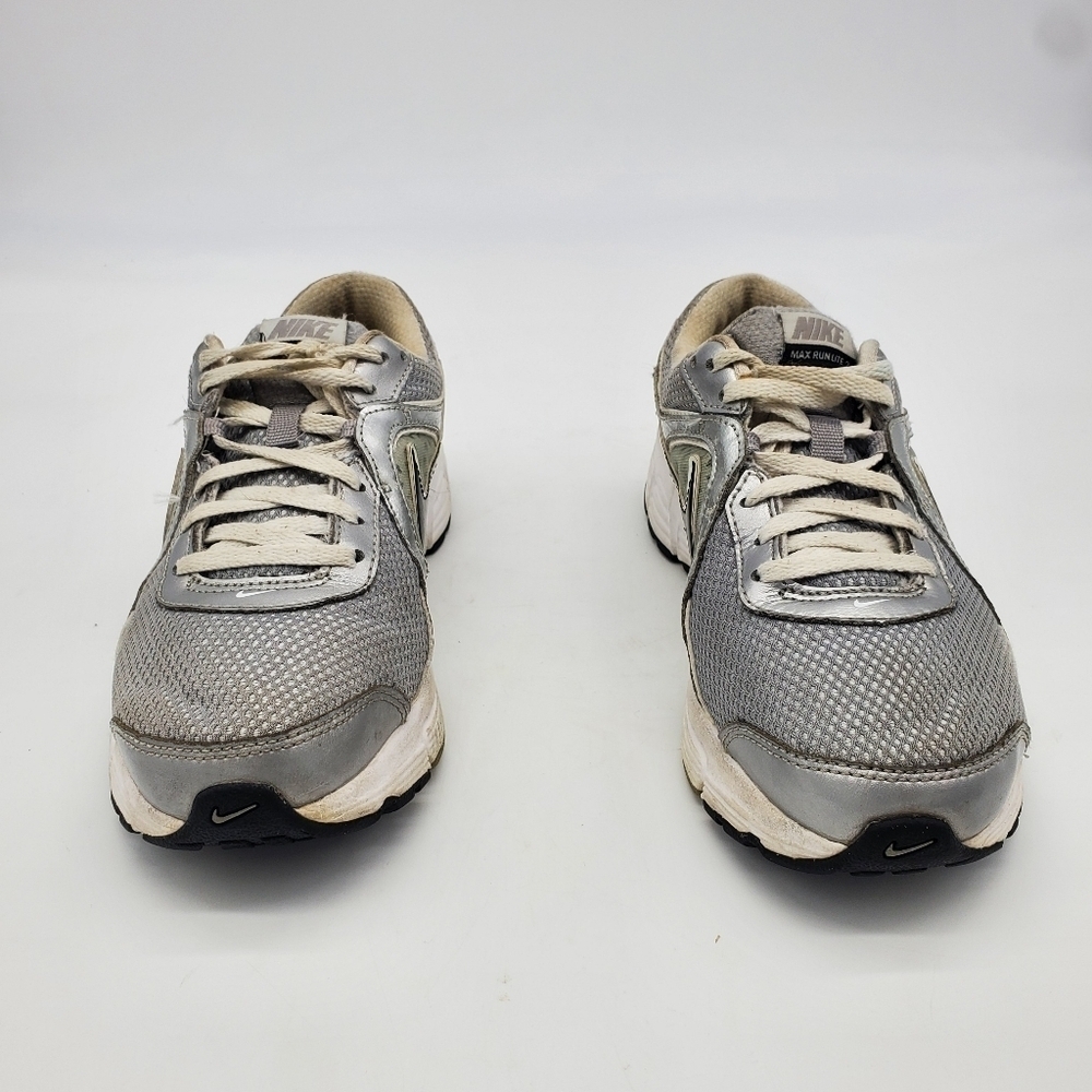 Nike Shoes Youth 6.5 Women 8 Air Max Run Lite +2 Gray Black Running - Picture 7 of 12